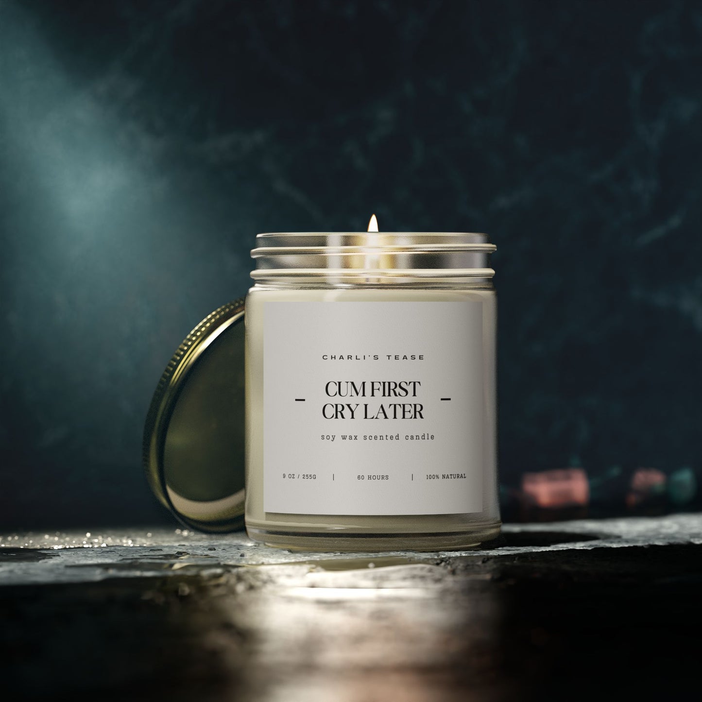 Funny Candle - CUM FIRST CRY LATER Premium Scented