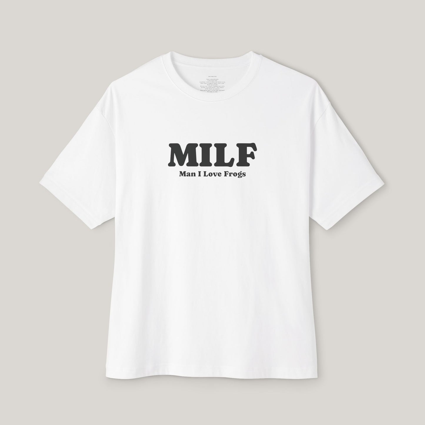 Funny Boxy T-Shirt with JOI - MILF