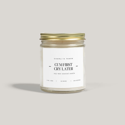 Funny Candle - CUM FIRST CRY LATER Premium Scented